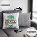 Jack Russel Besitzer Kissen mit Füllung 40x40 Geschenk Lustiger Spruch Geschenkidee Jack Russel Tricks Bleib (Grau) Grau Trendation