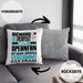 Opernfan Geschenk Kissen mit Füllung 40x40 Lustige Geschenkidee für Opernfan Geburtstag Niemand Ist Perfekt Aber Als Opernfan Ist Man Nah Dran (Grau) Grau Trendation