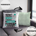 Schwiegercousin Geschenk Lustiger Spruch für Schwiegercousin Geschenkidee Bester Schwiegercousin Der WeltKissen mit Füllung 40x40 (Grau) Grün Trendation