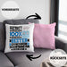 Synchronschwimmerin Geschenk Lustiger Spruch für Synchronschwimmerin Geschenkidee Bester Synchronschwimmerin Der WeltKissen mit Füllung 40x40 (Grau) Rosa Trendation