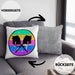 Hobbyhorse Mädchen Kissen mit Füllung 40x40 Geschenk Hobby Horse Pferde Grafik (Grau) Grau Trendation