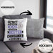 Chorsänger Geschenk Lustiger Spruch für Chorsänger Geschenkidee Bester Chorsänger Der WeltKissen mit Füllung 40x40 (Grau) Grau Trendation
