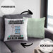 Aquarium-Enthusiast Kissen mit Füllung 40x40 Geschenk für Aquarium-Enthusiast Der Mann Der Alles Kann Geschenkidee zum Geburtstag (Grau) Grün Trendation