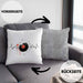 Schallplatte Geschenk Vinyl Herzschlag Vintage Retro Musik DJ Geschenk Kissen mit Füllung 40x40 (Grau) Grau Trendation