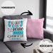 Aquarium-Tüftler Kissen mit Füllung 40x40 So Sieht Ein Richtig Cooler Aquarium-Tüftler Aus Geschenk Lustiger Spruch Geschenkidee (Grau) Rosa Trendation