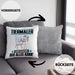 Tiermaler Kissen mit Füllung 40x40 Geschenk für Tiermaler Der Mann Der Alles Kann Geschenkidee zum Geburtstag (Grau) Grau Trendation