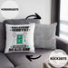 Aquarium-Hobbyist Kissen mit Füllung 40x40 Geschenk für Aquarium-Hobbyist Der Mann Der Alles Kann Geschenkidee zum Geburtstag (Grau) Grau Trendation