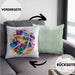 Basketball Kissen mit Füllung 40x40 Geschenk für Basketballspieler Basketball Trainer Coach (Grau) Grün Trendation