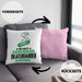 Skateboarder Geschenk Kissen mit Füllung 40x40 So Gut Kann Nur Ein Skateboarder Aussehen Geschenkidee (Grau) Rosa Trendation