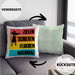 Bogenschießen Kissen mit Füllung 40x40 mit Bogenschütze Spruch - Geschenk für Pfeil und Bogen Fans Zielen Schießen Fluchen Nochmal (Grau) Grün Trendation