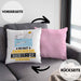 Kitesurfer Geschenk Kissen mit Füllung 40x40 So Gut Kann Nur Ein Kitesurfer Aussehen Geschenkidee (Grau) Rosa Trendation