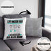 Live-Musik-Fan Kissen mit Füllung 40x40 Geschenk für Live-Musik-Fan Der Mann Der Alles Kann Geschenkidee zum Geburtstag (Grau) Grau Trendation