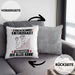 Trekking-Enthusiast Kissen mit Füllung 40x40 Geschenk für Trekking-Enthusiast Der Mann Der Alles Kann Geschenkidee zum Geburtstag (Grau) Grau Trendation