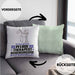 Pferdetherapeut Geschenk Kissen mit Füllung 40x40 Ich Bin Pferdetherapeut Aber Sag Doch Einfach Superheld Lustige Geschenkdiee für Pferdetherapeut (Grau) Grün Trendation
