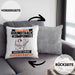 Soundtrack-Komponist Kissen mit Füllung 40x40 Geschenk für Soundtrack-Komponist Geburtstag Lustiger Spruch Was Ist Deine Superkraft (Grau) Grau Trendation