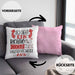 Haustier-Tätowierer Kissen mit Füllung 40x40 So Sieht Ein Richtig Cooler Haustier-Tätowierer Aus Geschenk Lustiger Spruch Geschenkidee (Grau) Rosa Trendation