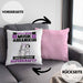 Musikarrangeur Kissen mit Füllung 40x40 Geschenk für Musikarrangeur Geburtstag Lustiger Spruch Was Ist Deine Superkraft (Grau) Rosa Trendation