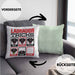 Labrador Besitzer Kissen mit Füllung 40x40 Geschenk Lustiger Spruch Geschenkidee Labrador Tricks Bleib (Grau) Grün Trendation