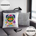 Mops Besitzer Farbe Love Kissen mit Füllung 40x40 Geschenk Lustiger Spruch Geschenkidee Mops Besitzerin (Grau) Grau Trendation