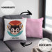 Chihuahua Besitzer Kissen mit Füllung 40x40 Geschenk Lustiger Spruch Geschenkidee Chihuahua Mama Papa (Grau) Rosa Trendation