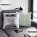 Halbenkel Kissen mit Füllung 40x40 Geschenk für Halbenkel Der Mann Der Alles Kann Geschenkidee zum Geburtstag (Grau) Grün Trendation