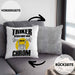 Triker Kissen mit Füllung 40x40 Geschenk Lustiger Spruch Triker Werden Nicht Grau Das Ist Chrom Geschenkidee Geburtstag (Grau) Grau Trendation