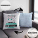 Live-Musik-Fan Geschenk Kissen mit Füllung 40x40 So Gut Kann Nur Ein Live-Musik-Fan Aussehen Geschenkidee (Grau) Blau Trendation