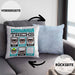 Chihuahua Besitzer Kissen mit Füllung 40x40 Geschenk Lustiger Spruch Geschenkidee Chihuahua Tricks Bleib (Grau) Blau Trendation