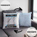 Musiklehrer Kissen mit Füllung 40x40 Geschenk für Musiklehrer Der Mann Der Alles Kann Geschenkidee zum Geburtstag (Grau) Blau Trendation