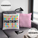 Praktikant Kissen mit Füllung 40x40 Geschenk Für Praktikanten Geschenkidee (Grau) Rosa Trendation