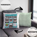 Chihuahua Besitzer Kissen mit Füllung 40x40 Geschenk Lustiger Spruch Geschenkidee Chihuahua Tricks Bleib (Grau) Grün Trendation