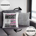 Bassist Geschenk Kaffee-Kissen mit Füllung 40x40 Geschenkidee für Bassist Ich Bin Bassist Ich Kann Es Dir Erklären Jedoch Nicht Für Dich Verstehen Spruch Lustig (Grau) Grau Trendation