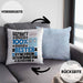 Synchronschwimmerin Geschenk Lustiger Spruch für Synchronschwimmerin Geschenkidee Bester Synchronschwimmerin Der WeltKissen mit Füllung 40x40 (Grau) Blau Trendation
