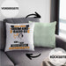 Drum-and-Bass-DJ Kissen mit Füllung 40x40 Geschenk für Drum-and-Bass-DJ Geburtstag Lustiger Spruch Was Ist Deine Superkraft (Grau) Grün Trendation