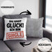 Single Solo Kissen mit Füllung 40x40 Geschenk Kollege Geschenkidee (Grau) Grau Trendation