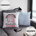 Geschenk für beste Freundin Kissen mit Füllung 40x40 Alpaka Llama Kissen mit Füllung 40x40 mit Spruch Ich Bin So Süß Ich Könnte Zucker Pupsen Geschenkidee für Frauen (Grau) Blau Trendation