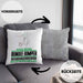 Bungee-Jumper Geschenk Kissen mit Füllung 40x40 Ich Bin Bungee-Jumper Aber Sag Doch Einfach Superheld Lustige Geschenkdiee für Bungee-Jumper (Grau) Grau Trendation