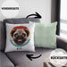 Mops Besitzer Kissen mit Füllung 40x40 Geschenk Lustiger Spruch Geschenkidee Mops Mama Papa (Grau) Grün Trendation