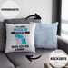 Puzzler Geschenk Kissen mit Füllung 40x40 Lustiger Spruch Ich Bin Puzzler Warum Weil Ich Es Kann Geschenkidee Bester Puzzler Geburtstag (Grau) Blau Trendation