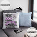 Musikveranstalter Geschenk Lustiger Spruch für Musikveranstalter Geschenkidee Bester Musikveranstalter Der WeltKissen mit Füllung 40x40 (Grau) Blau Trendation