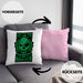 Kissen mit Füllung 40x40 für Physiotherapeuten Geschenk für Physiotherapie (Grau) Rosa Trendation