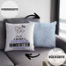 Hundesitter Geschenk Kissen mit Füllung 40x40 So Gut Kann Nur Ein Hundesitter Aussehen Geschenkidee (Grau) Blau Trendation