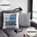 Synchronschwimmerin Geschenk Kissen mit Füllung 40x40 Lustiger Spruch Erheben Sie Sich Der Synchronschwimmerin Betritt den Raum (Grau) Grau Trendation