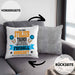 Fußballtrainer-Kissen mit Füllung 40x40 Geschenk von der Mannschaft für Trainer (Grau) Grau Trendation