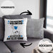 Tierheimvolontär Kissen mit Füllung 40x40 Geschenk für Tierheimvolontär Der Mann Der Alles Kann Geschenkidee zum Geburtstag (Grau) Grau Trendation