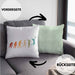 Volleyball Geschenk Kissen mit Füllung 40x40 Evolution Coach Herren Mädchen Kaffee Zubehör Volleyball-Spieler Spielerin (Grau) Grün Trendation