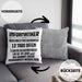 Informatiker Kissen mit Füllung 40x40 Geschenk Programmierer Gadget Lustig Geschenkidee Männer Zubehör Informatiklehrer IT Programmierer (Grau) Grau Trendation
