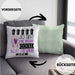 Beste Freundin Geschenk Kissen mit Füllung 40x40 Lustig Geschenkidee für Beste Freundin Geburtstag So Sieht Eine Richtig Coole Beste Freundin Aus Frauen Spruch BFF (Grau) Grün Trendation