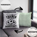 Fußball-Trainer Kissen mit Füllung 40x40 Geschenk Coach Trainer Ich Bin Der Trainer Einer Absolut Geilen Mannschaft Und Ja Sie Haben Mir Diese Kissen mit Füllung 40x40 Geschenkt (Grau) Grün Trendation