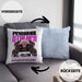Mops Besitzerin Kissen mit Füllung 40x40 Geschenk Lustiger Spruch Geschenkidee Personal Stalker (Grau) Blau Trendation